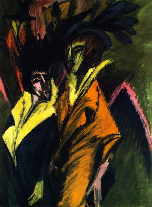 Two Women on the Street (1914)
